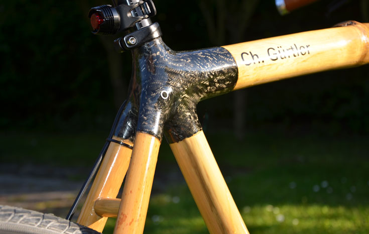 Bambusfahrrad Detail