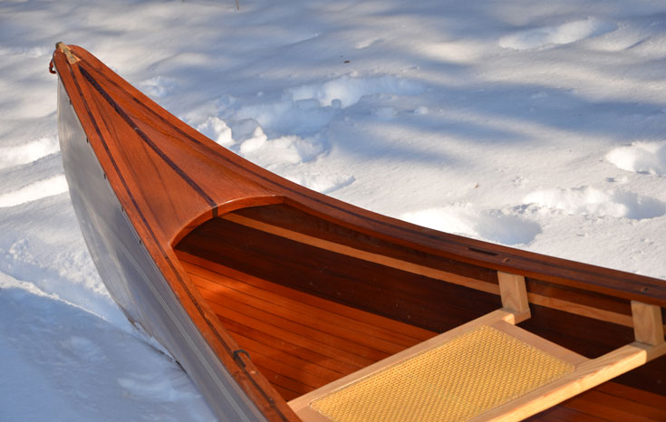 Kandier Holzboot Detail