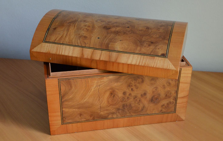 Pfeifenkiste Holz