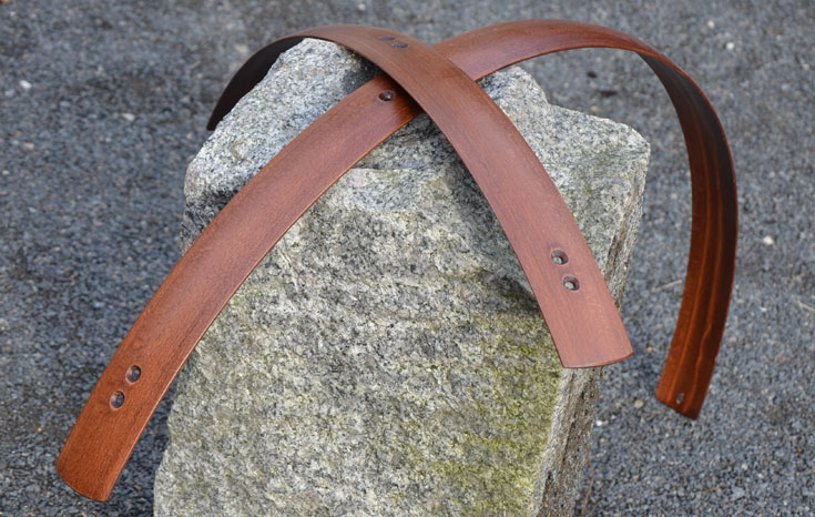 Holzschutzbleche Brooks braun