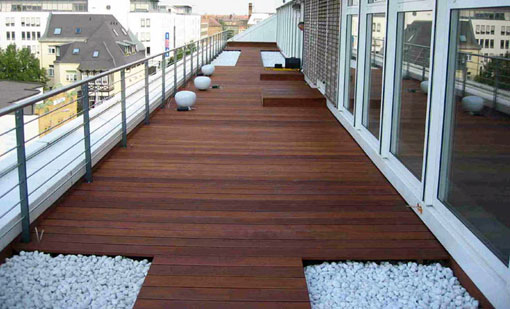 Holz Dachterasse